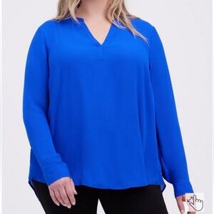 Torrid Georgette Long Sleeve Blouse